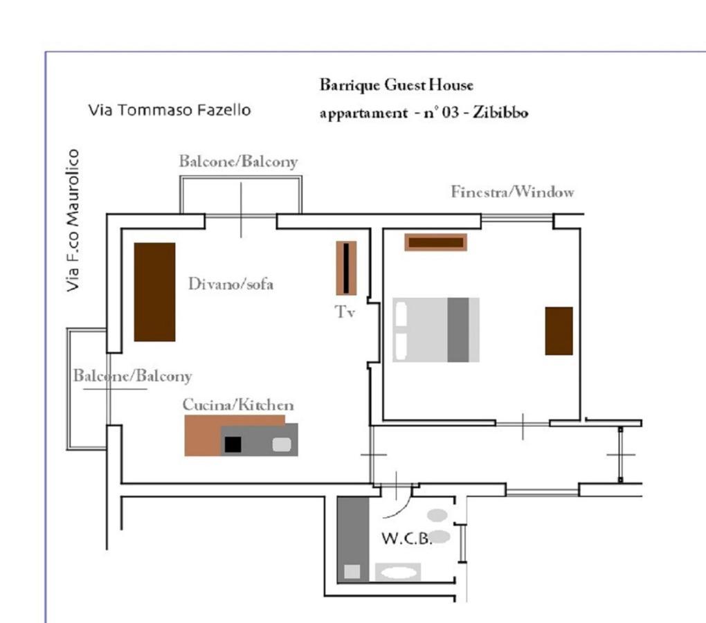 Barrique Guest House Free Bus From The Airport One Way Palermo Exterior foto